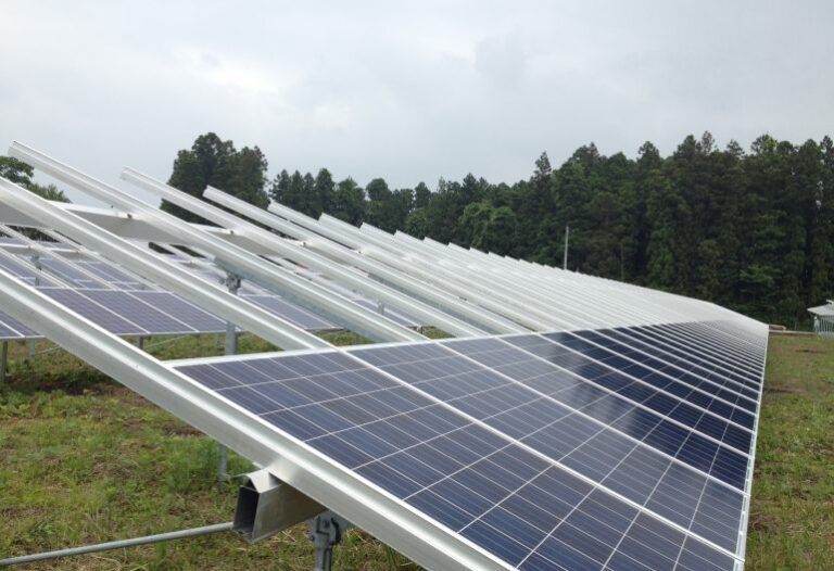 KJC_宮城県加美町_KRINNER-太陽光　メガソーラー　架台　基礎-3